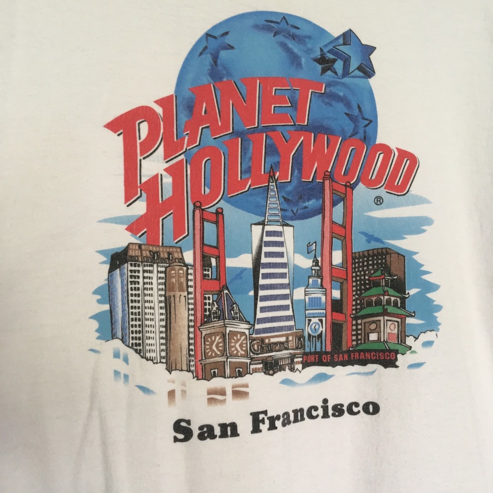 Planet Hollywood Vintage T Shirt